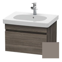 Тумба/шкафчик для консоли/столешницы Duravit DuraStyle под раковину 50х54,8х51,2 см, подвесная, ДСП, цвет: сосна терра/базальт, 1 выдвижной ящик, прямоугольная