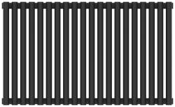 Радиатор отопления Сунержа Эстет-11 500х900 20 секций, цвет тёмный титан муар, универсальное подключение, нержавеющая сталь, трубчатый