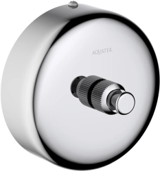 Сушилка для белья Aquatek AQ4994CR выдвижная, настенная, 2,5 м материал нержавеющая сталь, складная, для полотенец/одежды/белья в ванную/туалет/душевую кабину, цвет хром