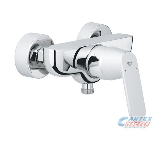 Смеситель для душа Grohe Eurosmart Cosmopolitan однорычажный, керамический, настенный, без излива/шланга/лейки, латунь хром