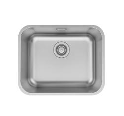 Мойка IDDIS Mate 533x433x200 мм толщина 0,8 мм, врезная, нержавеющая сталь, прямоугольная, цвет сталь, сатин, без отверстия под смеситель, для кухни MAT53S0i77