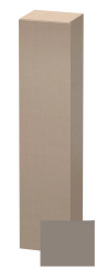 Пенал Duravit DuraStyle, 40x36x180 см, подвесной, (левый), с дверцей, с полкой, со стеклянными полками, цвет: лен/базальт, в ванную комнату
