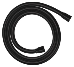 Шланг для душа Hansgrohe Isiflex, 125 см, 1/2” и 1/2”  для душа/лейки/ванны, без лейки, внутренняя резьба, пластиковый, цвет матовый черный, душевой