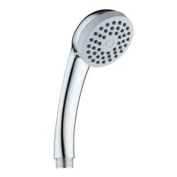 Душевая лейка Olives, округлая, 1 режим, пластик, цвет хром, для душа/ванной, душевой, универсальная, стандартная