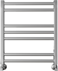 Полотенцесушитель Aquatek Поларис водяной П7 500х600 мм хром, нержавеющая сталь, лесенка, подключение нижнее