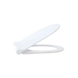 Крышка-сидение для унитаза Gural Vit Uno 53/SOLE, дюропласт, цвет- белый, с крышкой Soft Close (микролифт), округлая, на унитаз