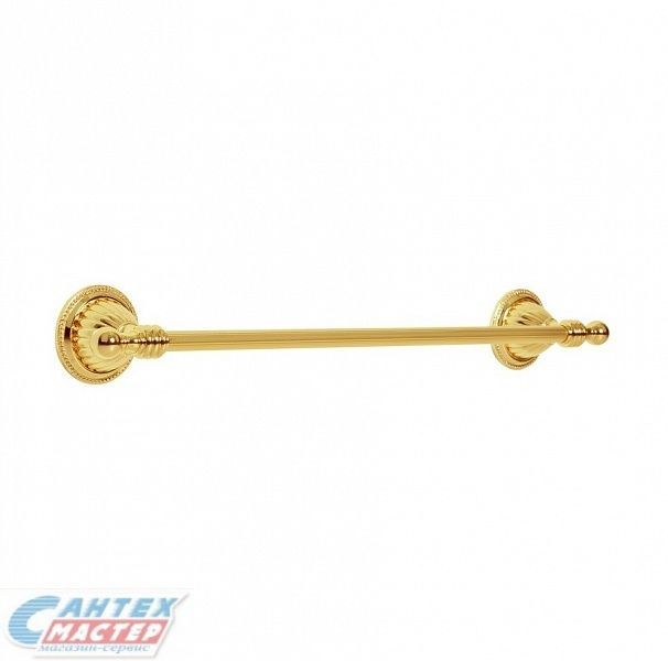 Полотенцедержатель Boheme Hermitage Gold штанга 10351