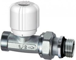 Клапан термостатический Far прямой 1/2"нр.х M24x19 нр. с предварительной настройкой FT 1638 C12