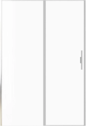 Душевая дверь Allen Brau Priority 1400х2000х6 мм распашная, прозрачное стекло/профиль серебро браш, в нишу, универсальная установка Душевая дверь Allen Brau Priority 1400х2000х6 мм распашная, прозрачное стекло/профиль серебро браш, в нишу, универсальная установка