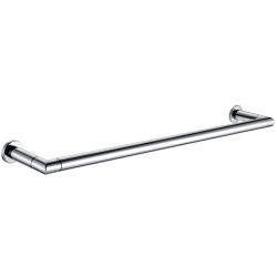 Полотенцедержатель Azario FORNY одинарный, настенный, нержавеющая сталь, трубчатый, для полотенец в ванную/туалет/душевую кабину, цвет хром