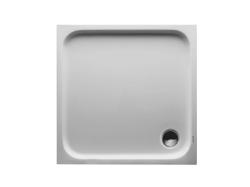 Душевой поддон Duravit D-Code 90х90х8,5 см, акриловый, белый, без антискольжения, (без установочного комплекта, без экрана, без слива), квадратный