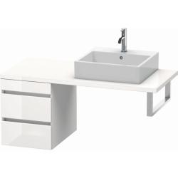 Тумба/шкафчик для консоли/столешницы Duravit DuraStyle под раковину 40х54,8х51,2 см, подвесная, ДСП, цвет: белый глянец, 2 выдвижных ящика, прямоугольная