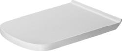 Cиденье для унитаза DURAVIT DuraStyle 37,7x44,7x4,3 см, дюропласт, цвет: белый, петли нержавеющая сталь, с крышкой, съемное, без микролифта