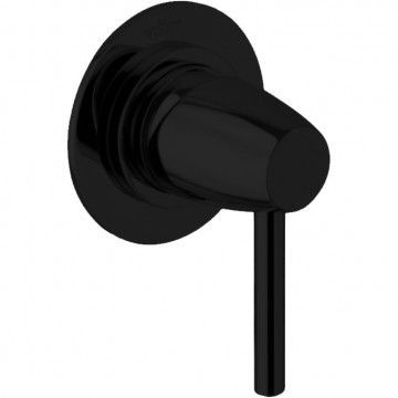 Смеситель для душа Webert Opera Moderna однорычажный, скрытого монтажа, керамический, настенный, без излива/шланга/лейки, латунь черный