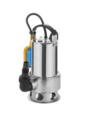 Насос погружной Unipump INOXVORT 750 SW, 18 м³/час, напор 9.1 м, 0.75 кВт, кабель 10 м, дренажный, с нижним забором (фекальный, канализационный), с поплавком, вихревой, электрический, для откачки чистой, грязной (до 35 мм) воды