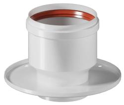 Адаптер Okseler D80 (газоход) для перехода на двухтрубную систему