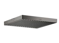 Верхний душ AXOR ShowerCollection 240/240 1jet, потолочный монтаж, квадратный, с 1 режимом, размер 24х24 см, металлический, цвет: полированный черный хром, для душа/ванной