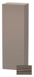 Пенал Duravit DuraStyle, 40x24x180 см, подвесной, (левый), с дверцей, с полкой, со стеклянными полками, цвет: сосна терра/базальт, в ванную комнату