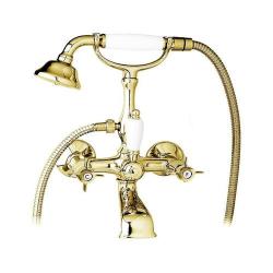 Смеситель для ванны/душа Cezares Lord, настенный, двухвентильный, неповоротный, длина 150 мм, керамический, латунь, цвет бронза Смеситель для ванны/душа Cezares Lord, настенный, двухвентильный, неповоротный, длина 150 мм, керамический, латунь, цвет бронза