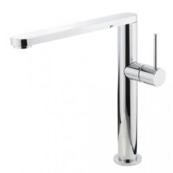 Смеситель для кухни/мойки Migliore Fortis однорычажный, керамический, с поворотным изливом, длина излива 225 мм, латунь, цвет хром