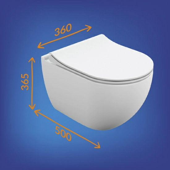 Комплект унитаза с инсталляцией Cersanit BRASKO SMART DPL EO slim инсталляция AQUA 40 SMART M кнопка TWINS пластик хром глянцевый LP