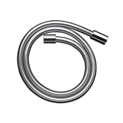 Шланг для душа Axor Starck 200 см, 1/2” и 1/2”  для душа/лейки/ванны, с металлическим эффектом, без лейки, внутренняя резьба, пластиковый, цвет хром, душевой, для душа/ванной