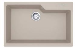 Мойка кухонная Franke URBAN UBG 610-78, 78х50 см, врезная, искусственный гранит (Fragranite+), прямоугольная, цвет белый, без отверстия под смеситель, без крыла