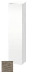 Пенал Duravit DuraStyle, 40x36x180 см, подвесной, (правый), с дверцей, с полкой, со стеклянными полками, цвет: дуб терра/белый матовый, в ванную комнату