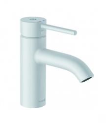 Смеситель для раковины/умывальника KLUDI BOZZ однорычажный, неповоротный, длина излива 125 мм, латунь, цвет белый матовый