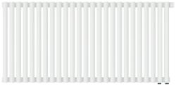 Радиатор отопления Сунержа Эстет-00 EU50 500х1125 25 секций, цвет матовый белый, нижнее подключение, нержавеющая сталь, трубчатый