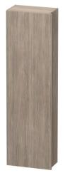 Пенал Duravit DuraStyle, 40x24x180 см, подвесной, (левый), с дверцей, с полкой, со стеклянными полками, цвет: сосна серебристая, в ванную комнату