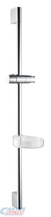 Душевая штанга Milardo 70 см с мыльницей хром 0807000M17
