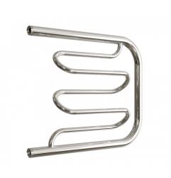 Полотенцесушитель Двин Dw 50/60 , водяной (1"-1/2" К0  Полированный), боковое подключение, нержавеющая сталь, настенный, форма Е-образная, цвет хром