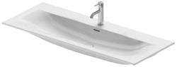Раковина DURAVIT Viu 123х49х18,5 см, подвесная, прямоугольная, санфарфор, цвет белый, с 1 отверстием под смеситель, слив/перелив