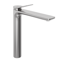 Смеситель для раковины/умывальника Abelsberg Intensa однорычажный, высокий, неповоротный/фиксированный, излив длина 189 мм высота 246 мм латунь, цвет глянцевый хром