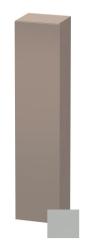 Пенал Duravit DuraStyle, 40x36x180 см, подвесной, (правый), с дверцей, с полкой, со стеклянными полками, цвет: бетонно-серый/базальт, в ванную комнату