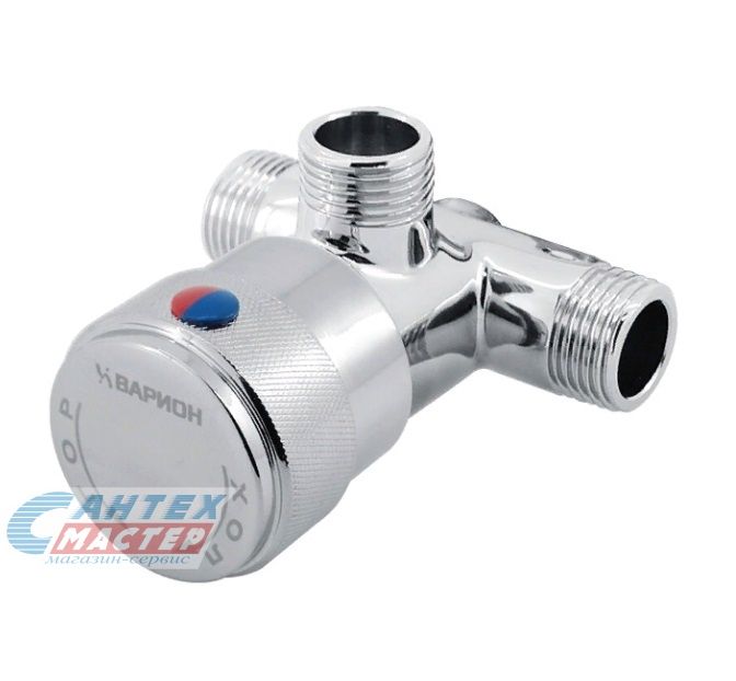 Смесительный клапан Варион 1/2"х1/2"х1/2" без крепежа 6990320