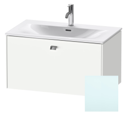 Тумба под раковину для консоли/столешницы Duravit Brioso 92х48х44,2 см, подвесная, ДСП, цвет: светло-голубой, 1 выдвижной ящик, прямоугольная