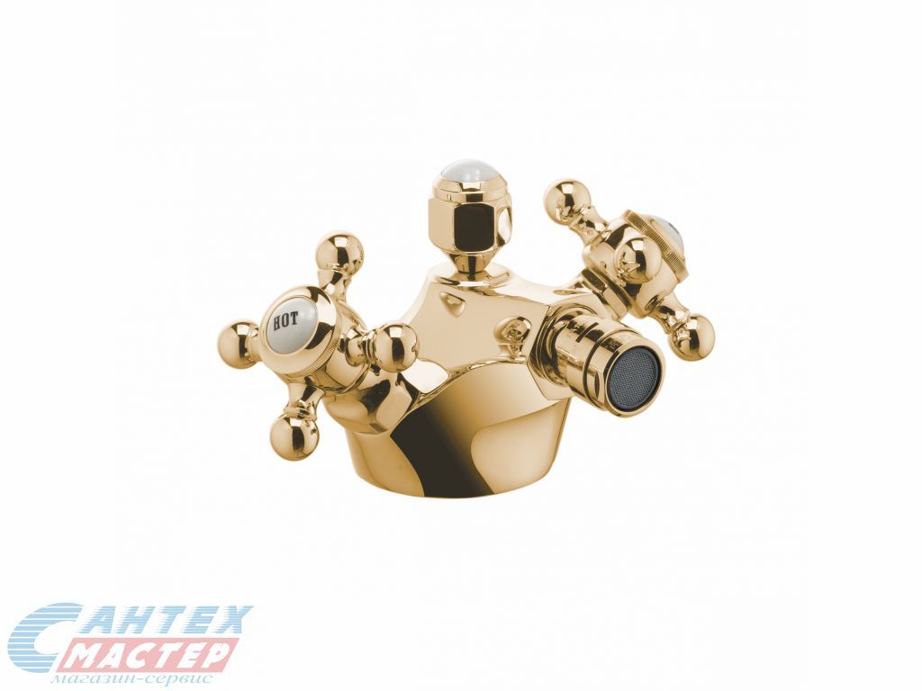 Смеситель для биде Kludi Adlon золото 512114520