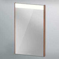 Зеркало Duravit Brioso, 42х70х4,5 см с LED/ЛЕД-подсветкой, прямоугольное, подвесное/настенное, цвет рамы: дуб терра, сенсорный выключатель, диммер, для ванной