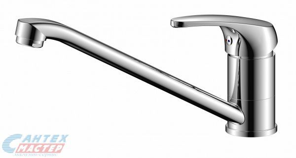 Смеситель для кухни/мойки Olives Avila 02400AV однорычажный, керамический, с поворотным изливом, латунь, цвет хром