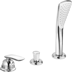 Смеситель для ванны/душа KLUDI BALANCE на борт ванны, однорычажный, неповоротный, без излива, латунь, цвет хром