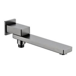 Излив Raglo R473.73.09 с функцией переключения, для ванны, длина 239 мм цвет графит, латунь, настенный, поворотный