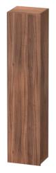 Пенал Duravit DuraStyle, 40x36x180 см, подвесной, (левый), с дверцей, с полкой, со стеклянными полками, цвет: орех матовый, в ванную комнату