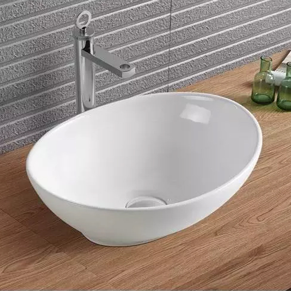 Раковина/умывальник Comforty, 40х34 см, накладная, овальная, санфарфор, цвет белый, без отверстия под смеситель, без слив-перелива, умывальник