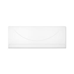 Экран Loranto 150 см, пластик, белый, (экран для ванны MILTON 150 см) прямоугольная, фронтальная панель, левая/правая, левосторонняя/правосторонняя, универсальная