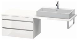 Тумба под раковину для консоли/столешницы Duravit DuraStyle 80х47,8х51,2 см, подвесная, ДСП, цвет: белый глянец, 1 выдвижной ящик, прямоугольная