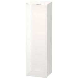 Пенал Duravit DuraStyle, 40x36x140 см, подвесной, (левый), с дверцей, с полкой, со стеклянными полками, цвет: белый глянец, в ванную комнату