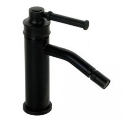 Смеситель для биде Migliore Ermitage Mini, однорычажный, неповоротный, длина 130 мм, керамический картридж, латунь, цвет черный матовый