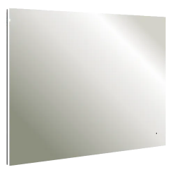 Зеркало Aquanika QUADRO, с LED/ЛЕД-подсветкой, 60х70 см, прямоугольное, выключатель сенсорный/датчик на движение, антипар, для ванны, навесное/подвесное/настенное